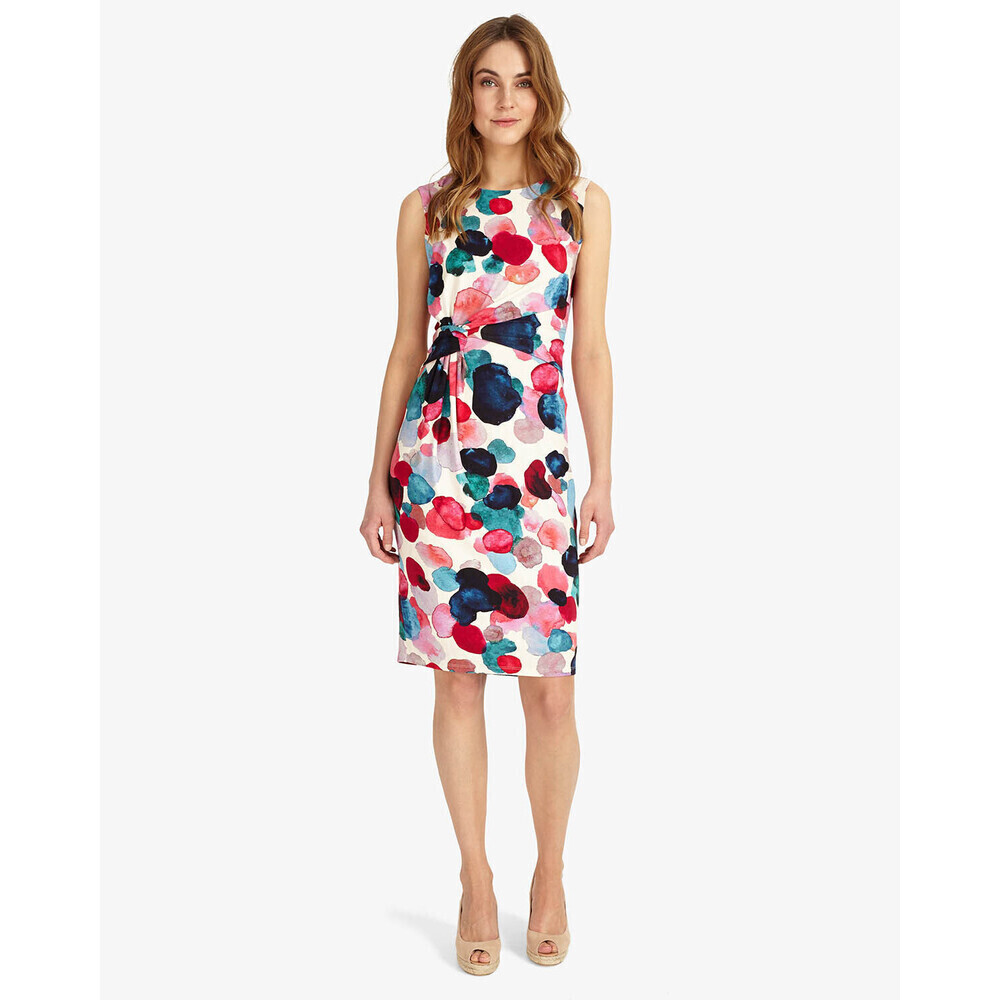 Phase Eight Women's Artists Palette Spot Dress Size 10 US (14 UK) Made In Europe